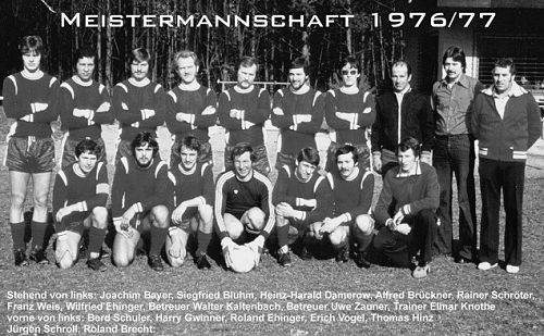 Meisterelf 1976/77